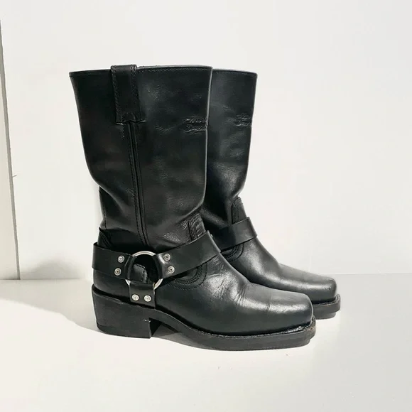 Women’s Harley Davidson Hustin Water Proof Riding Boots 7.5 - Picture 5 of 12